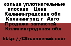 кольца уплотнительные плоские › Цена ­ 110 - Калининградская обл., Калининград г. Авто » Продажа запчастей   . Калининградская обл.